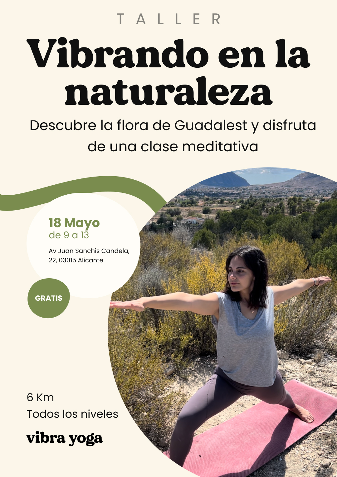 Descubre la flora de Guadalest y disfruta de una clase meditativa de yoga en comunidad en Alicante.