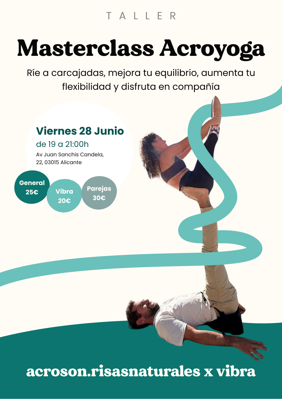 clase de acroyoga en alicante