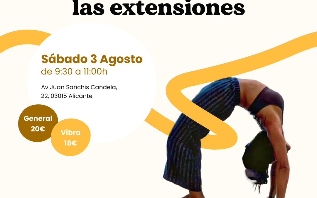 Masterclass: Backbends. Comprende las extensiones