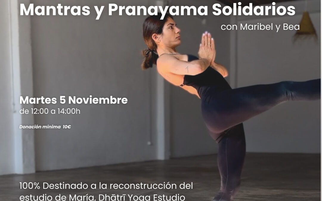 Taller Benefico: Yoga para L’Alcudia, Mantras y Pranayama Solidarios