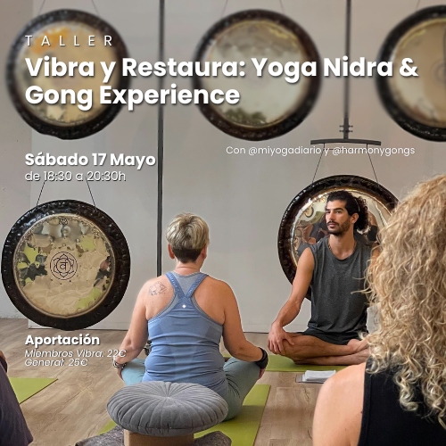 Vibra y Restaura: Yoga Nidra y Gong Experiencie